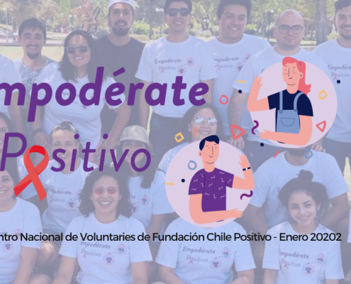Jóvenes voluntarios en Chile