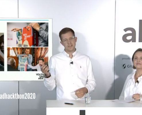 Equipo Youth Against AIDS (YAA) organizador y ejecutor del AHEAD Hackathon 2020